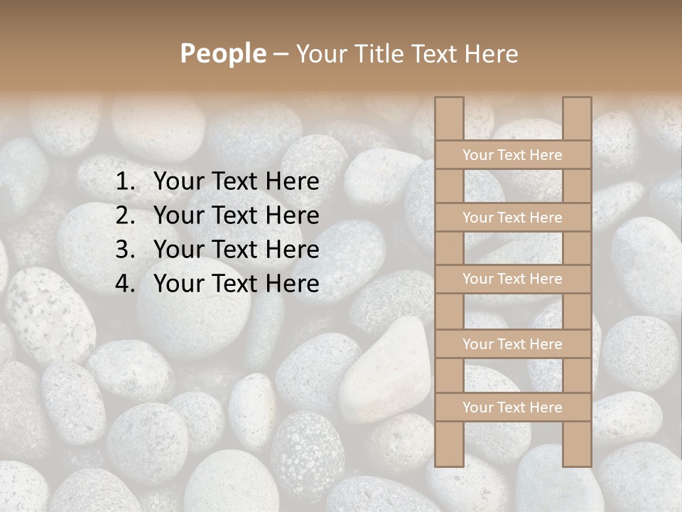 Detail Rocky Backdrop PowerPoint Template