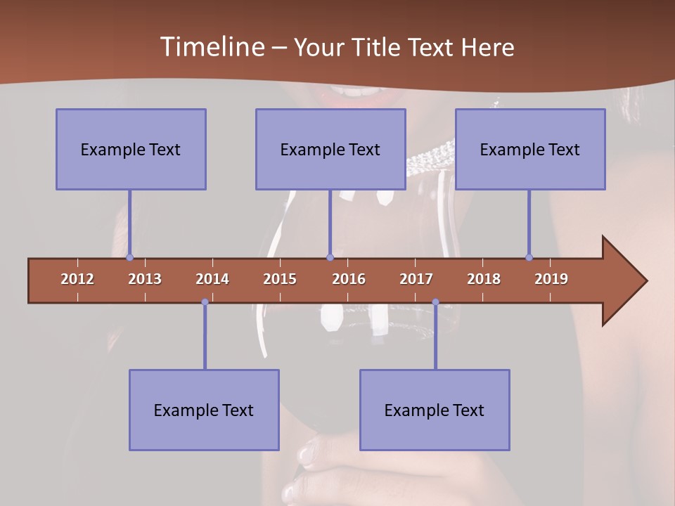 Latin White Woman PowerPoint Template