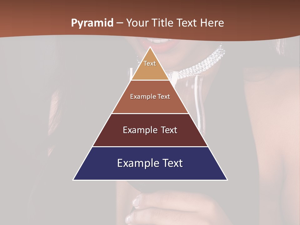 Latin White Woman PowerPoint Template