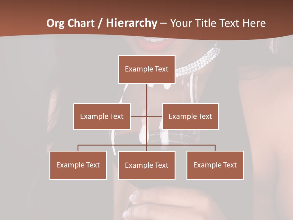 Latin White Woman PowerPoint Template