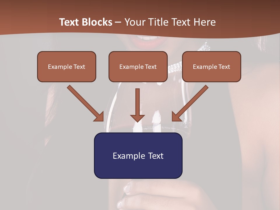 Latin White Woman PowerPoint Template