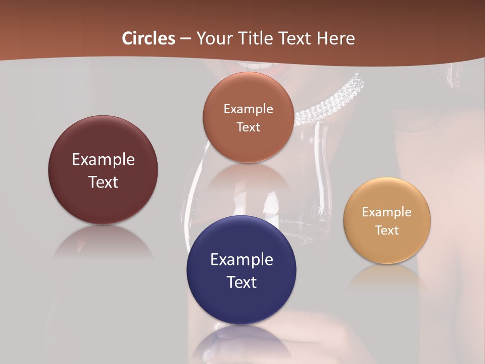 Latin White Woman PowerPoint Template