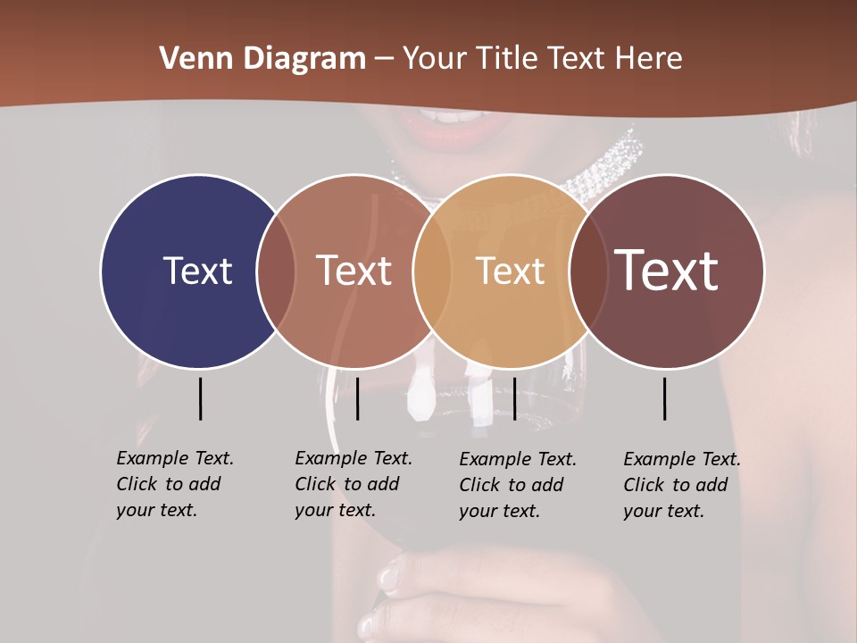 Latin White Woman PowerPoint Template