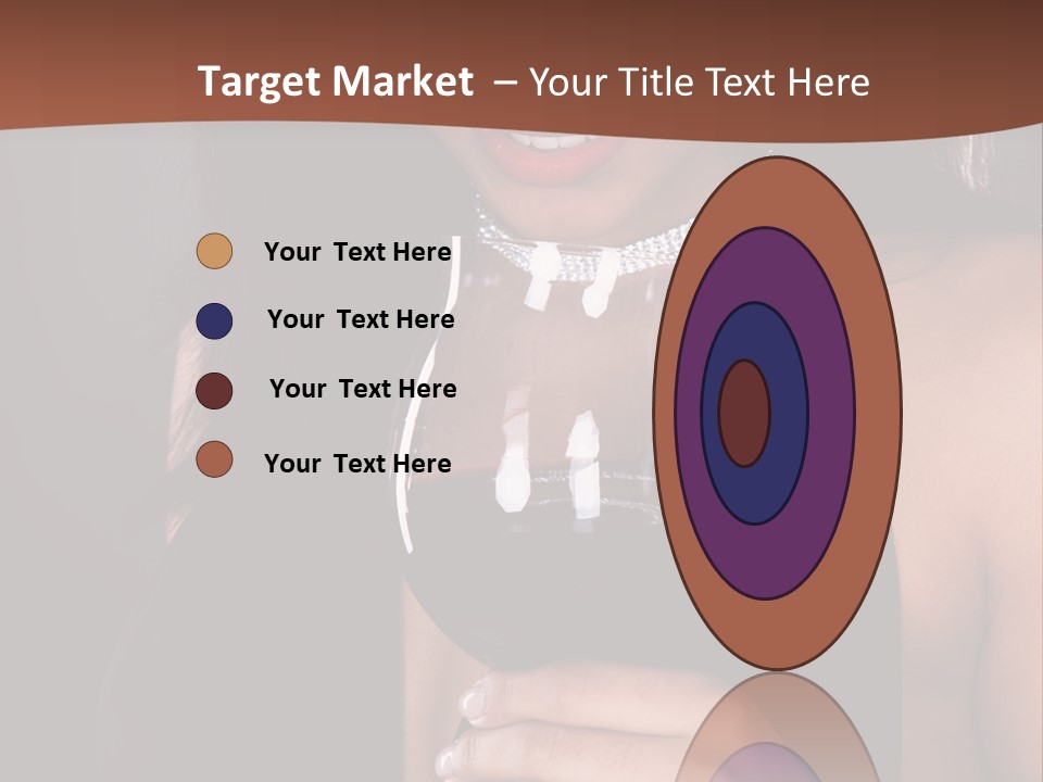 Latin White Woman PowerPoint Template