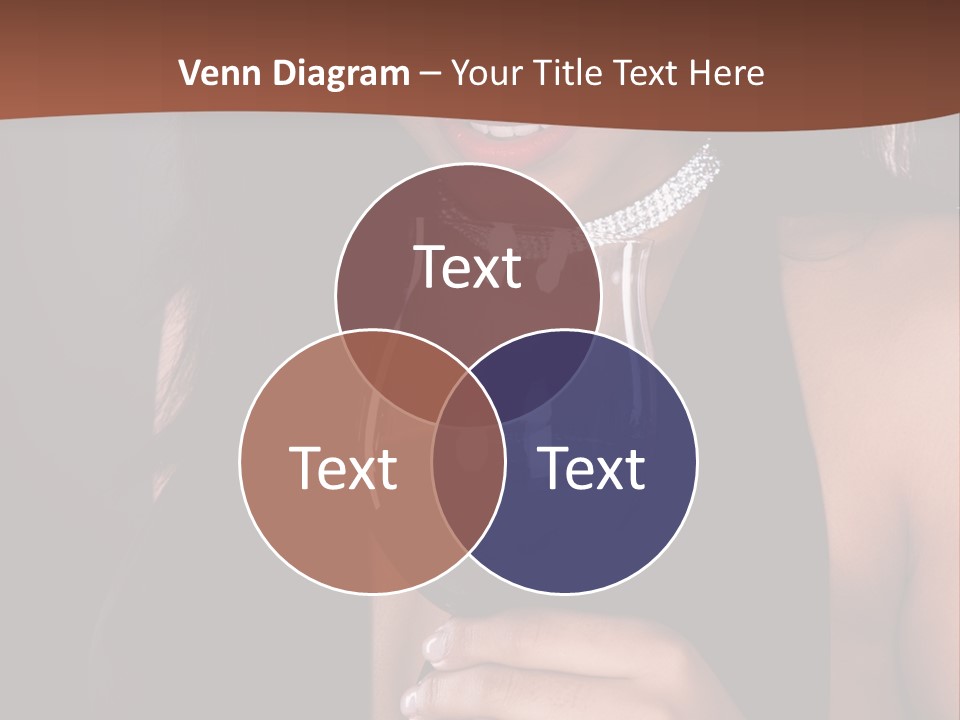 Latin White Woman PowerPoint Template