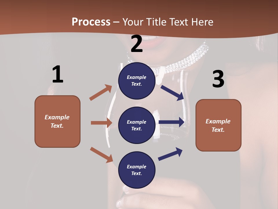 Latin White Woman PowerPoint Template