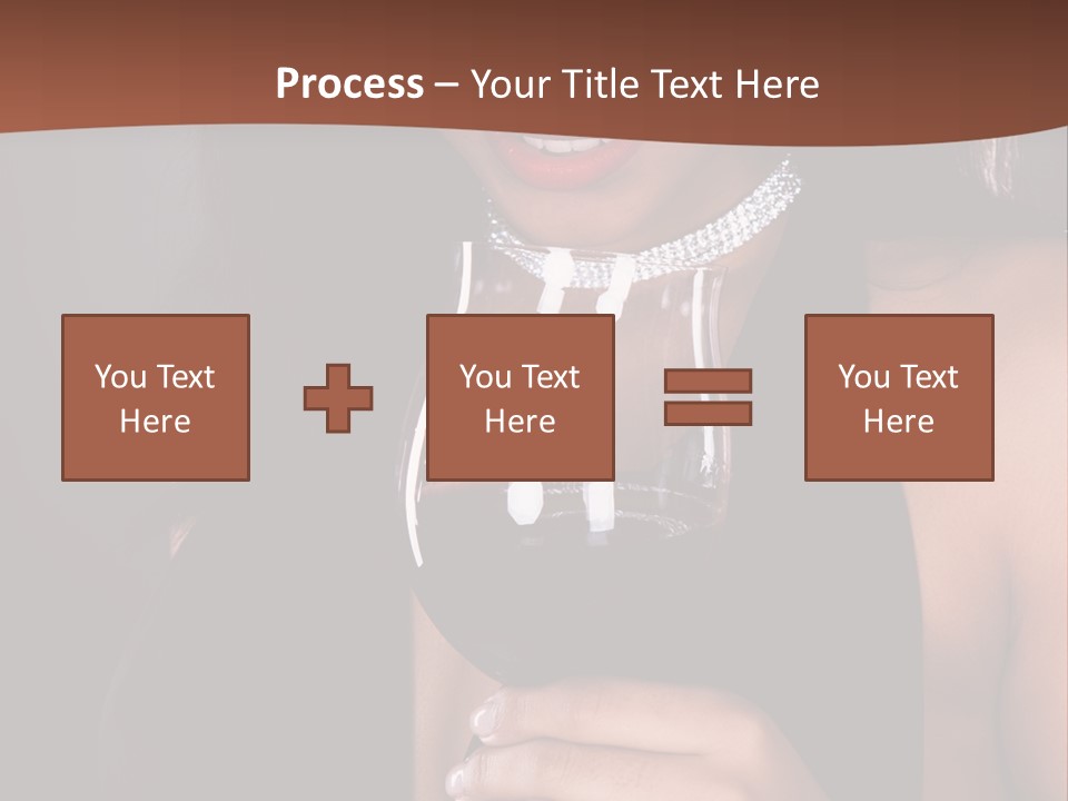 Latin White Woman PowerPoint Template