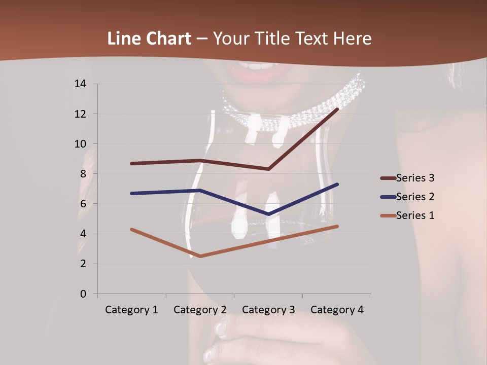 Latin White Woman PowerPoint Template