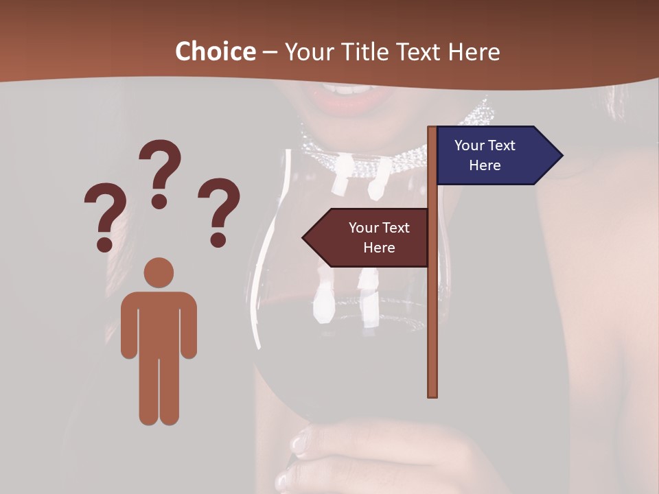 Latin White Woman PowerPoint Template