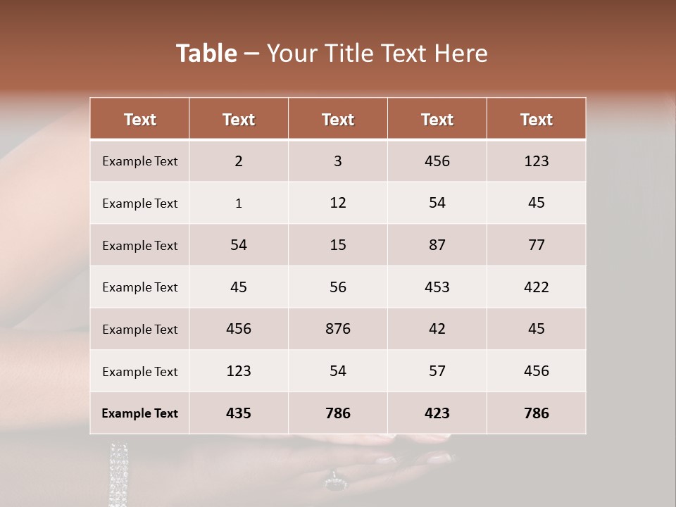 Beauty Woman Skin PowerPoint Template