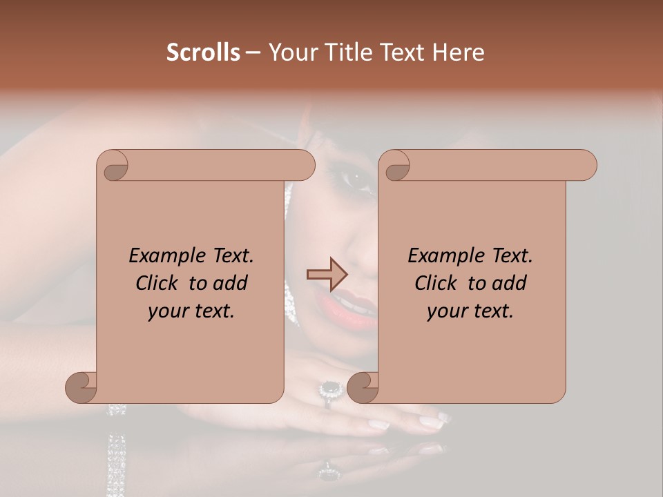 Beauty Woman Skin PowerPoint Template