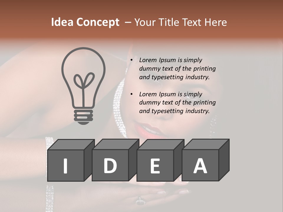 Beauty Woman Skin PowerPoint Template