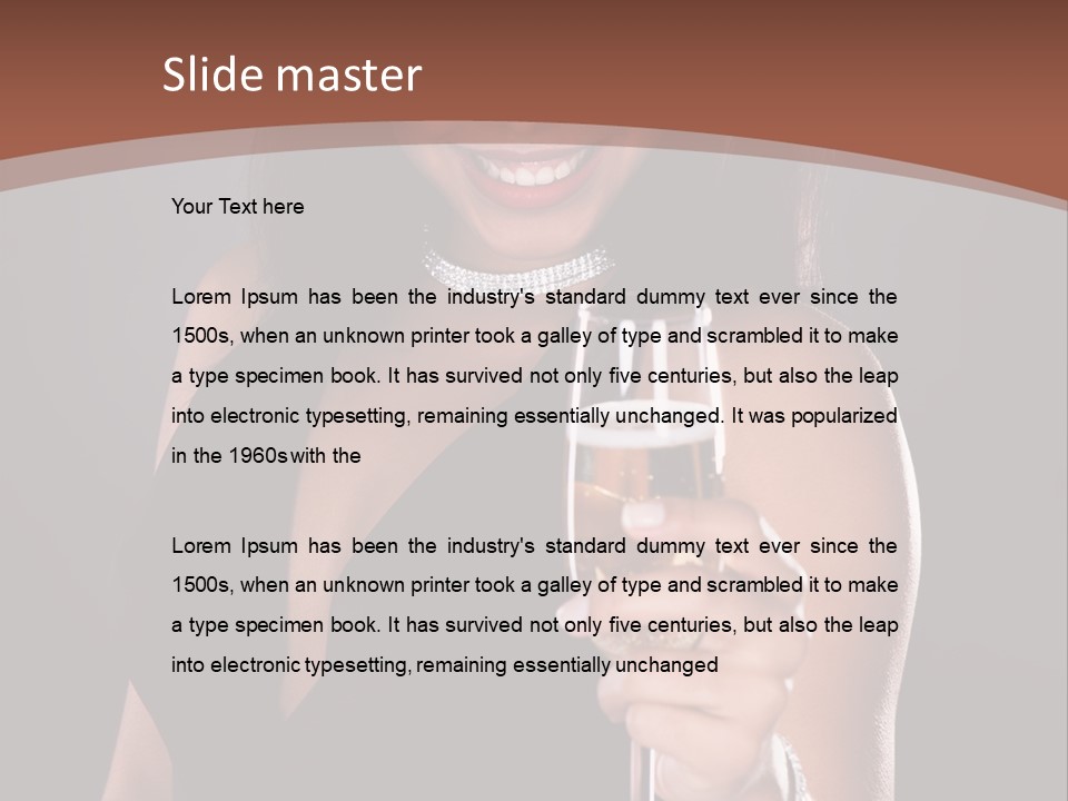 Feminine African Studio PowerPoint Template