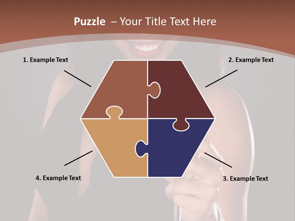 Feminine African Studio PowerPoint Template