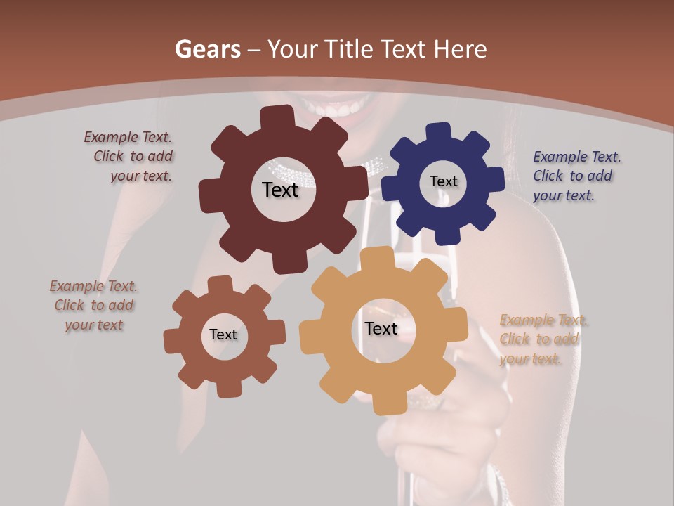 Feminine African Studio PowerPoint Template