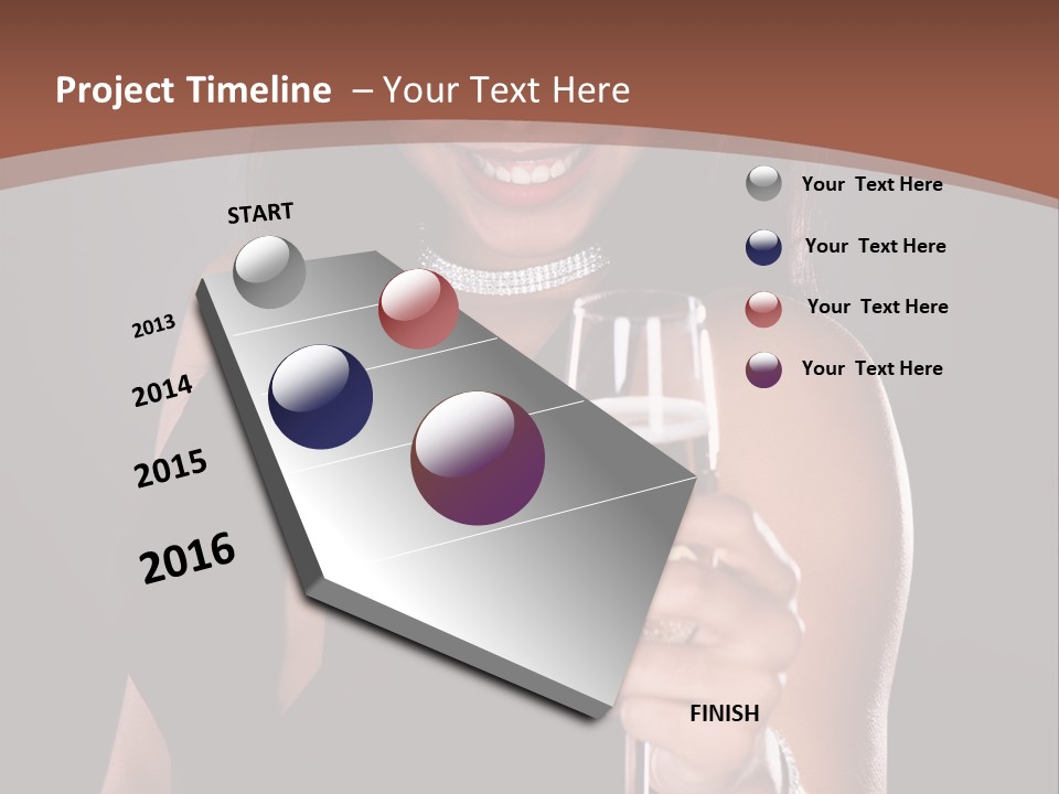 Feminine African Studio PowerPoint Template