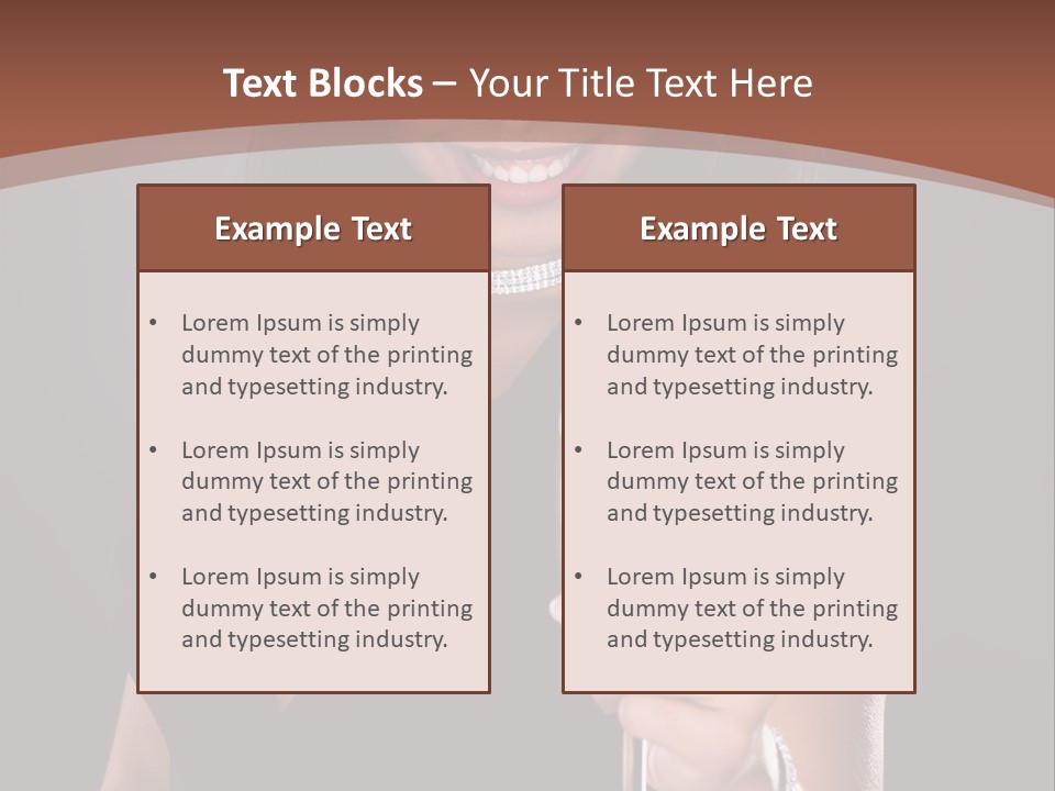 Feminine African Studio PowerPoint Template