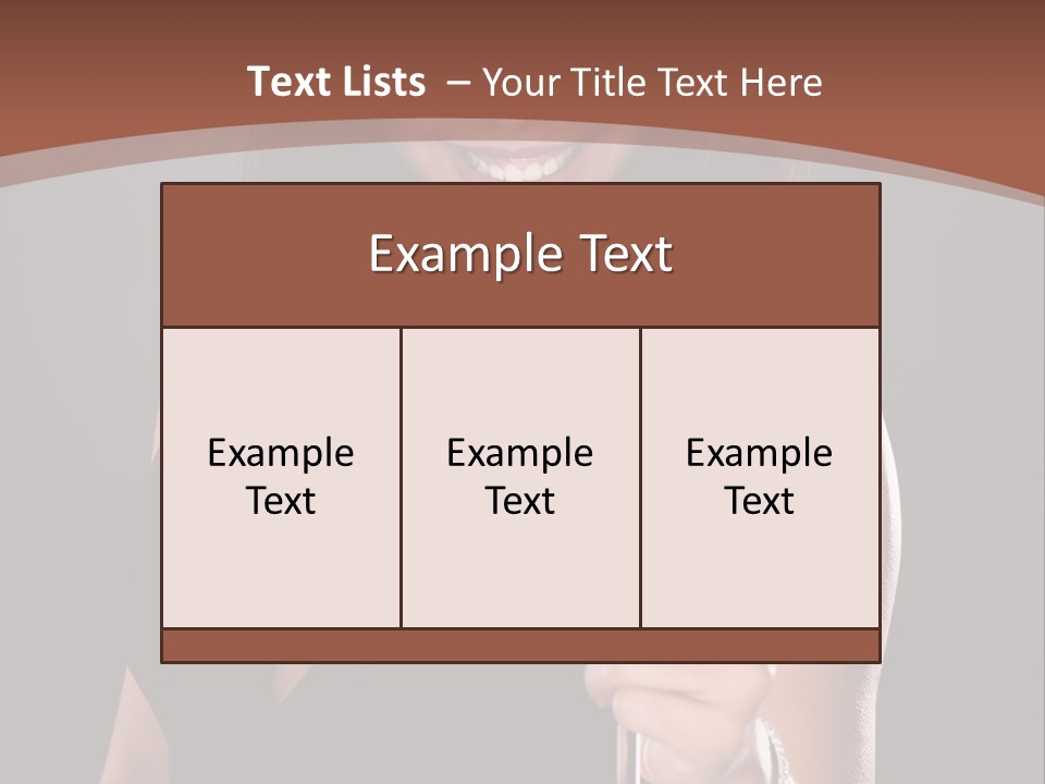 Feminine African Studio PowerPoint Template