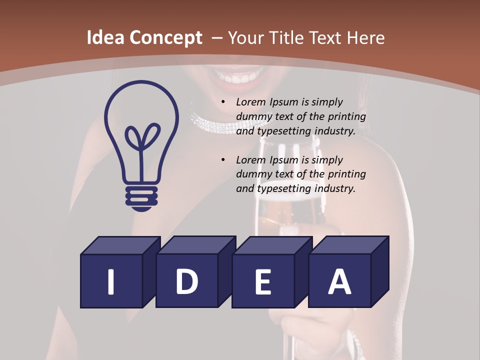 Feminine African Studio PowerPoint Template