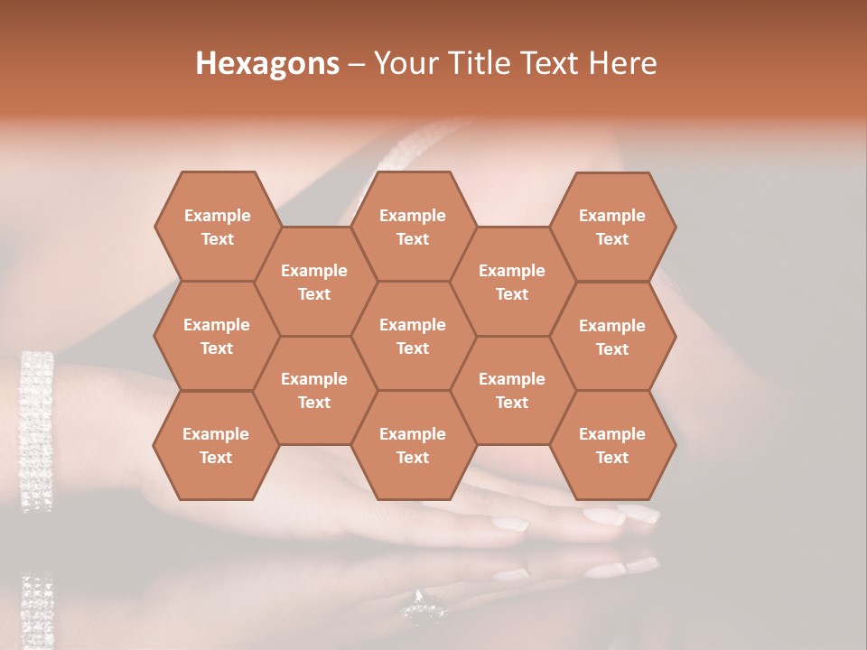 Fashion Hairstyle Model PowerPoint Template