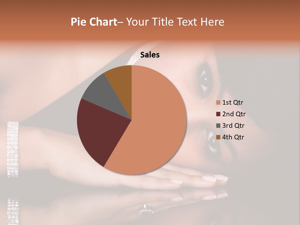 Fashion Hairstyle Model PowerPoint Template