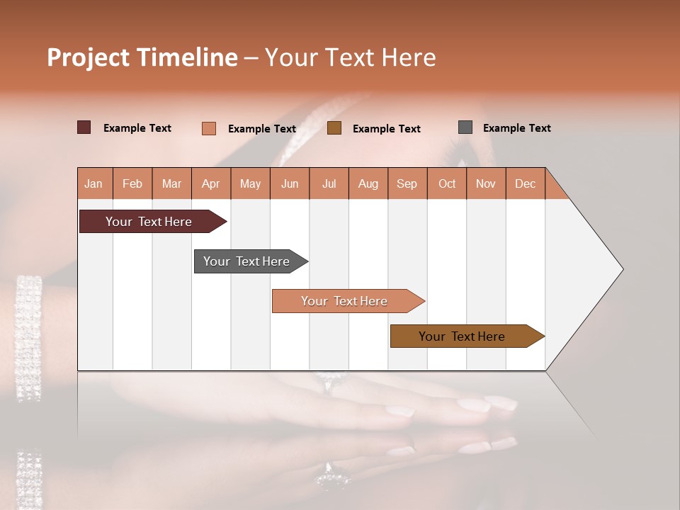 Fashion Hairstyle Model PowerPoint Template