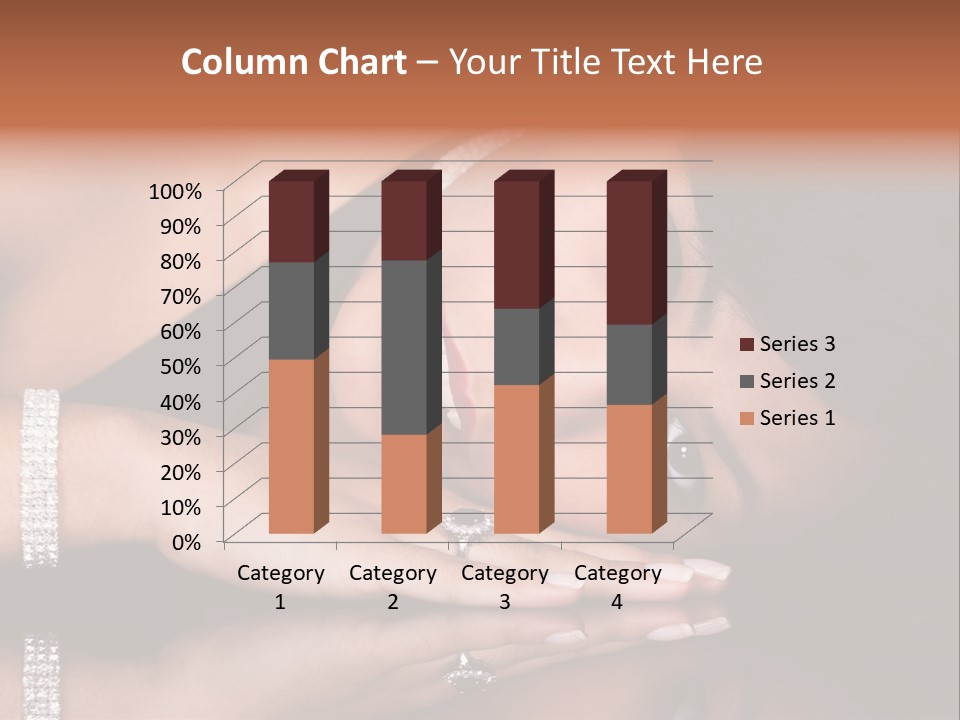Fashion Hairstyle Model PowerPoint Template