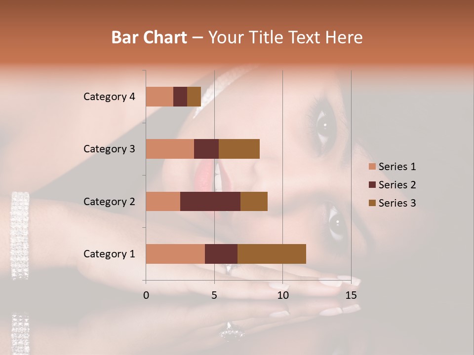 Fashion Hairstyle Model PowerPoint Template