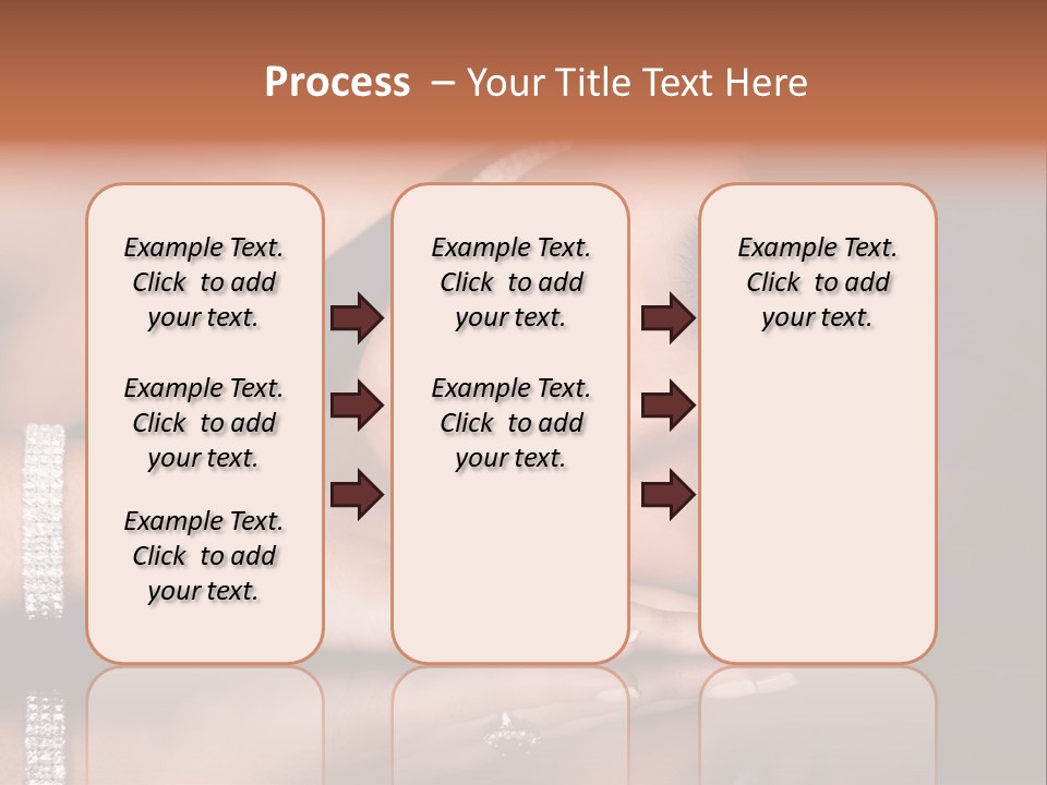 Fashion Hairstyle Model PowerPoint Template