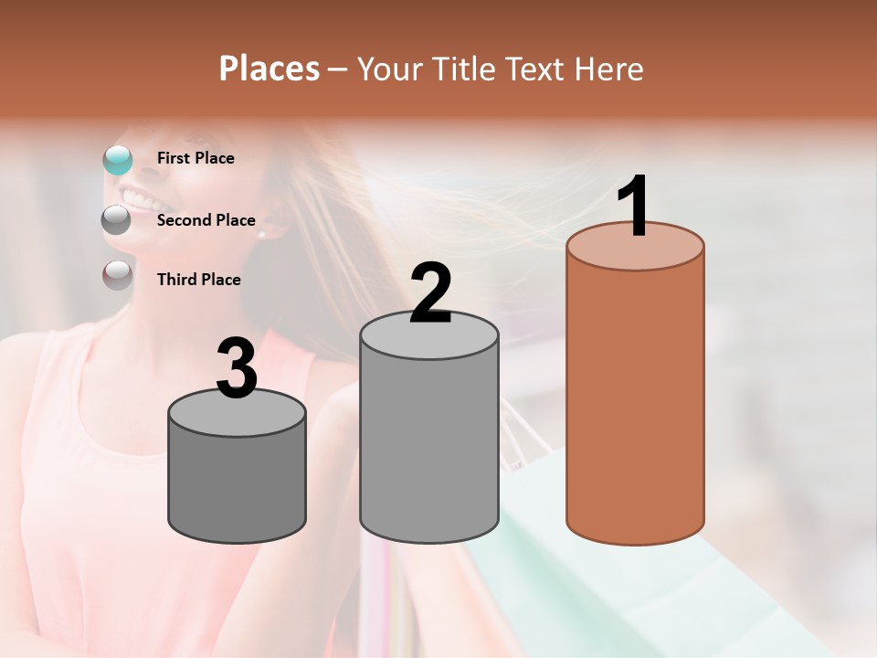 Portrait Sales Beautiful PowerPoint Template