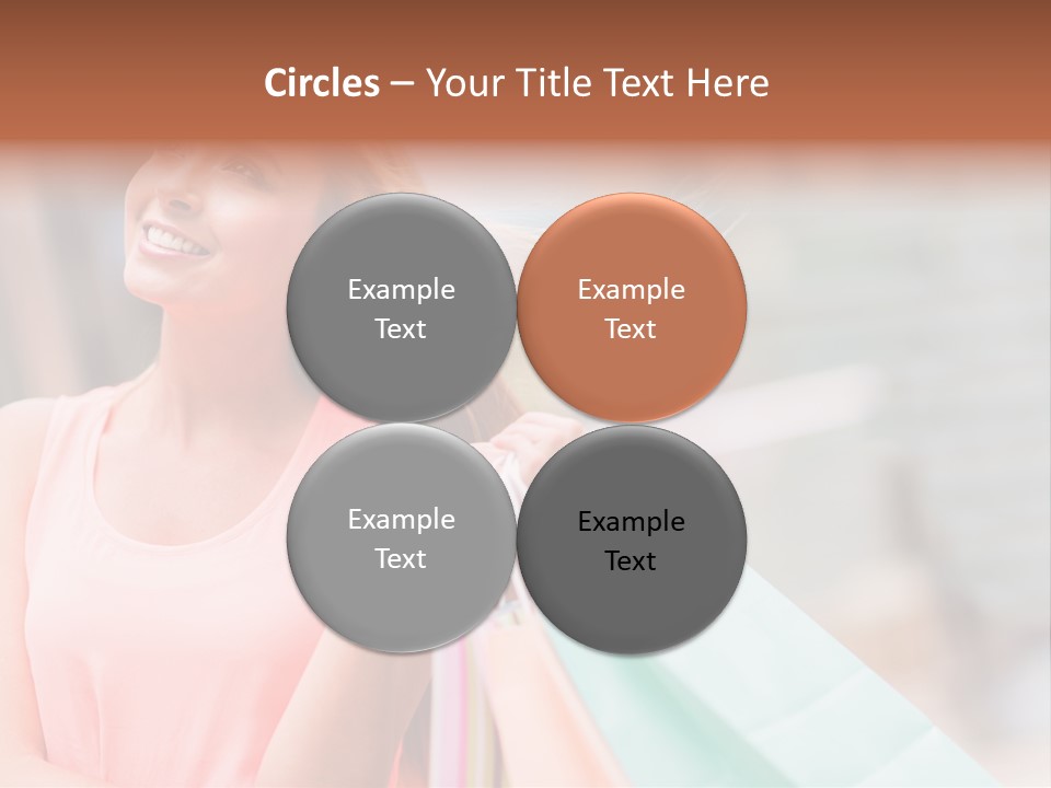 Portrait Sales Beautiful PowerPoint Template