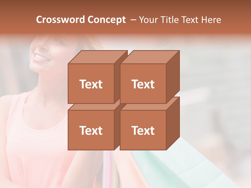 Portrait Sales Beautiful PowerPoint Template