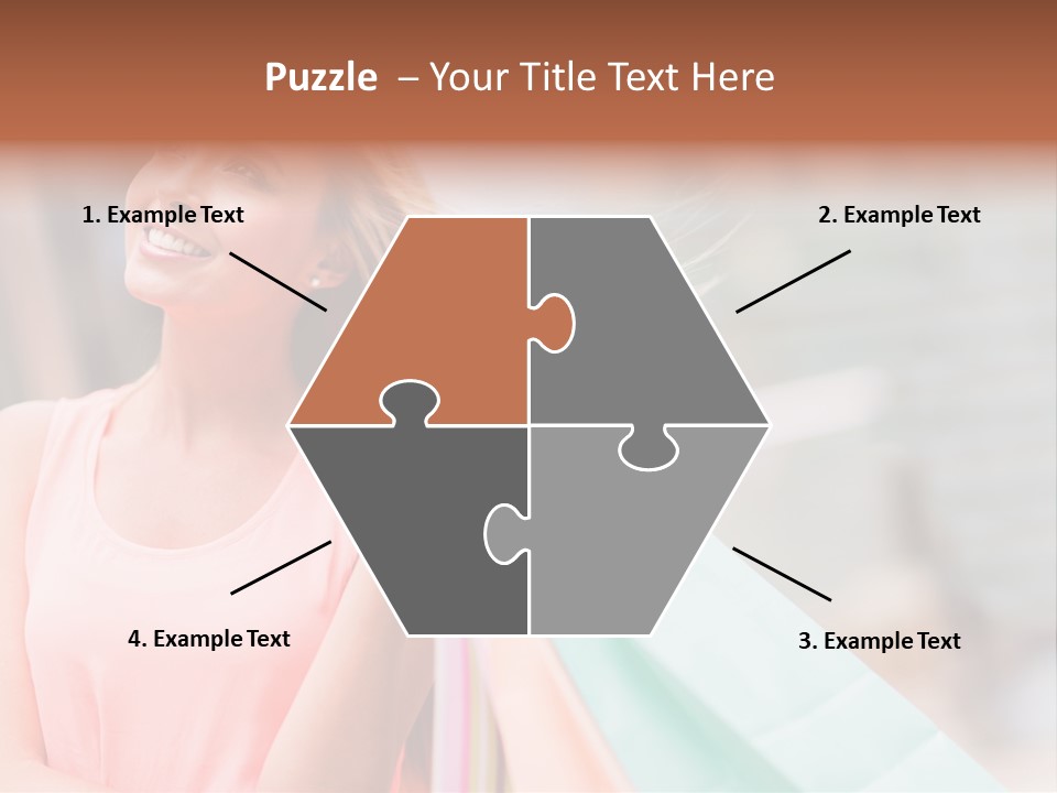 Portrait Sales Beautiful PowerPoint Template