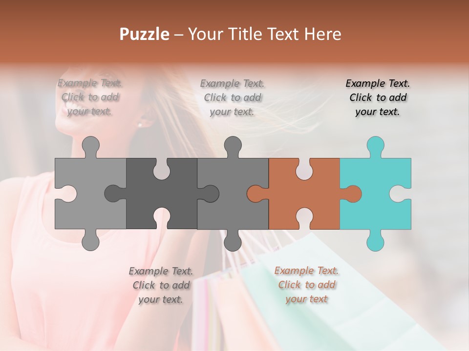 Portrait Sales Beautiful PowerPoint Template