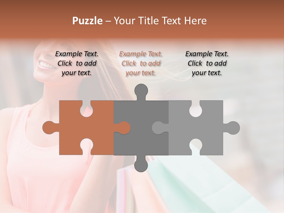 Portrait Sales Beautiful PowerPoint Template