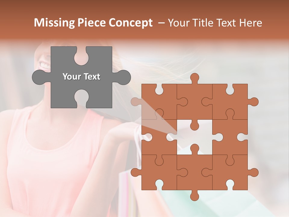 Portrait Sales Beautiful PowerPoint Template