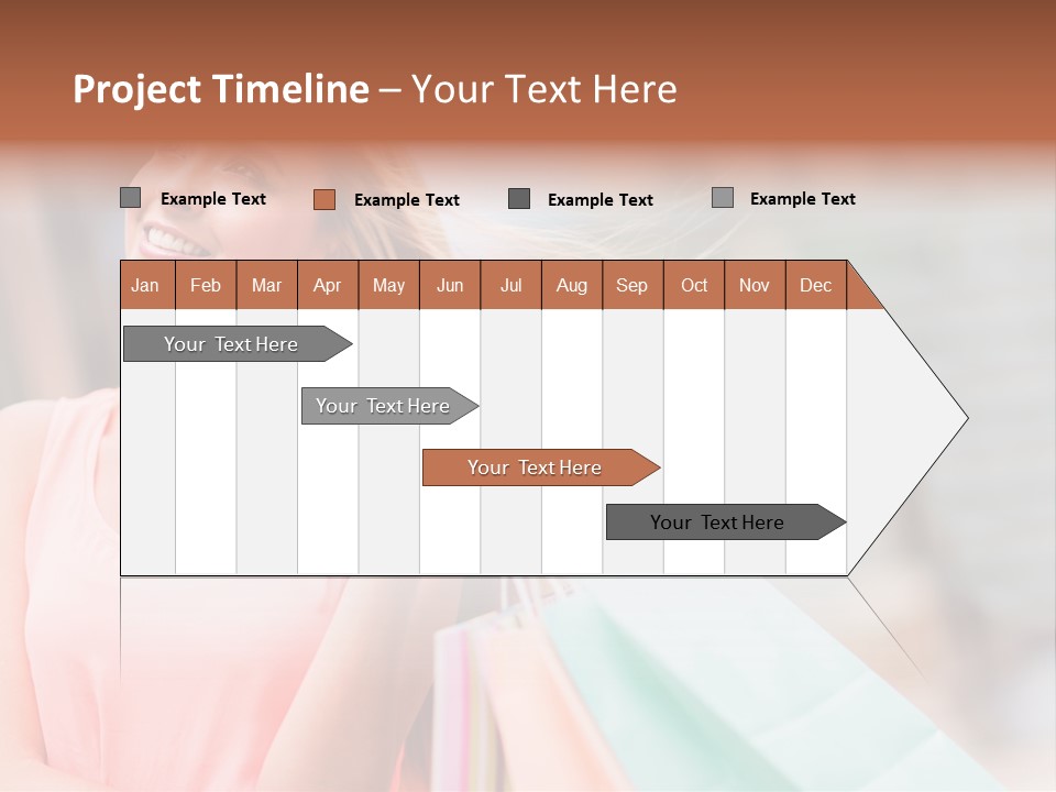 Portrait Sales Beautiful PowerPoint Template