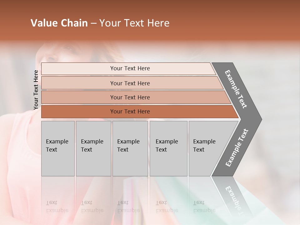 Portrait Sales Beautiful PowerPoint Template
