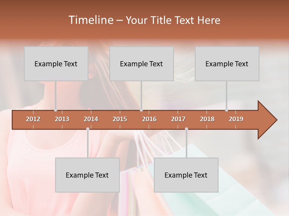 Portrait Sales Beautiful PowerPoint Template