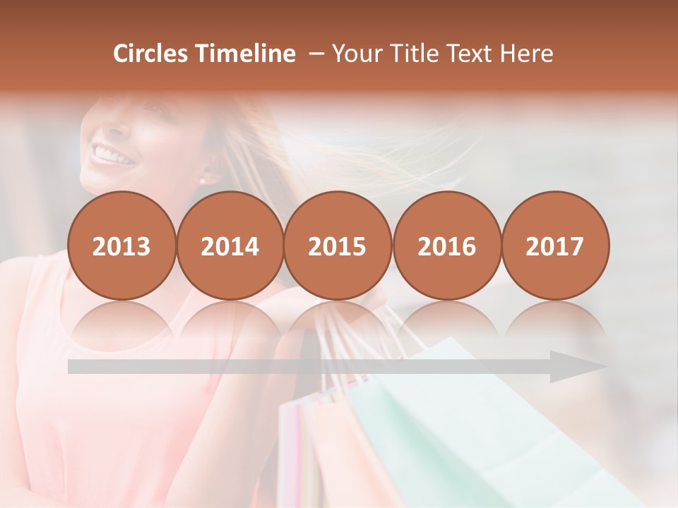 Portrait Sales Beautiful PowerPoint Template