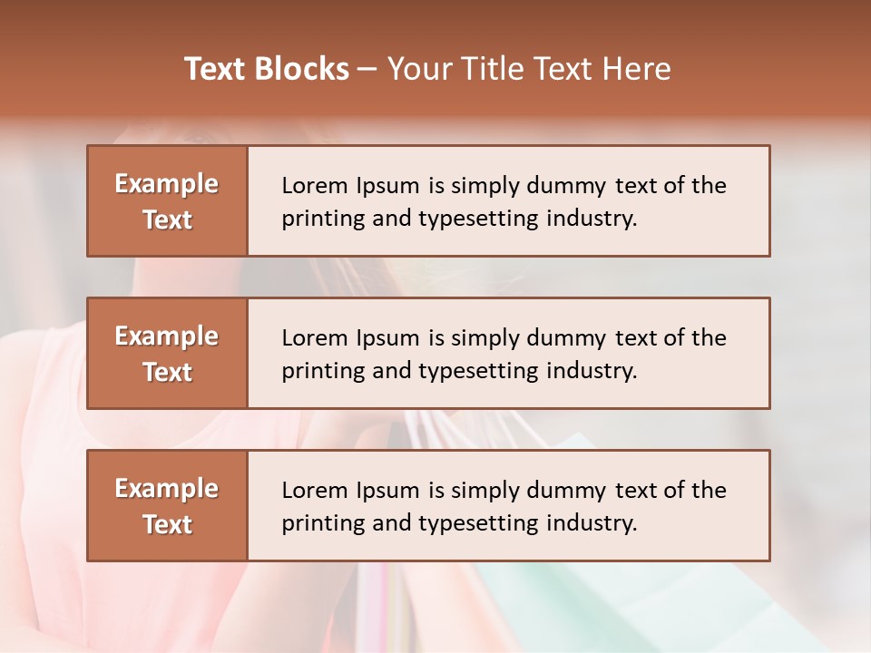 Portrait Sales Beautiful PowerPoint Template
