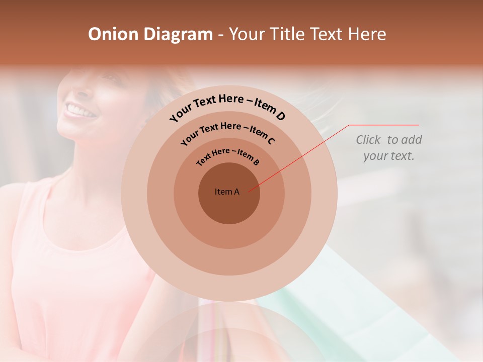 Portrait Sales Beautiful PowerPoint Template