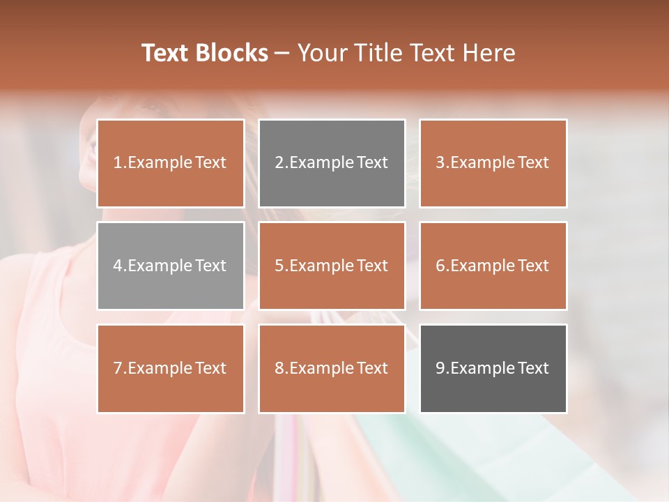 Portrait Sales Beautiful PowerPoint Template