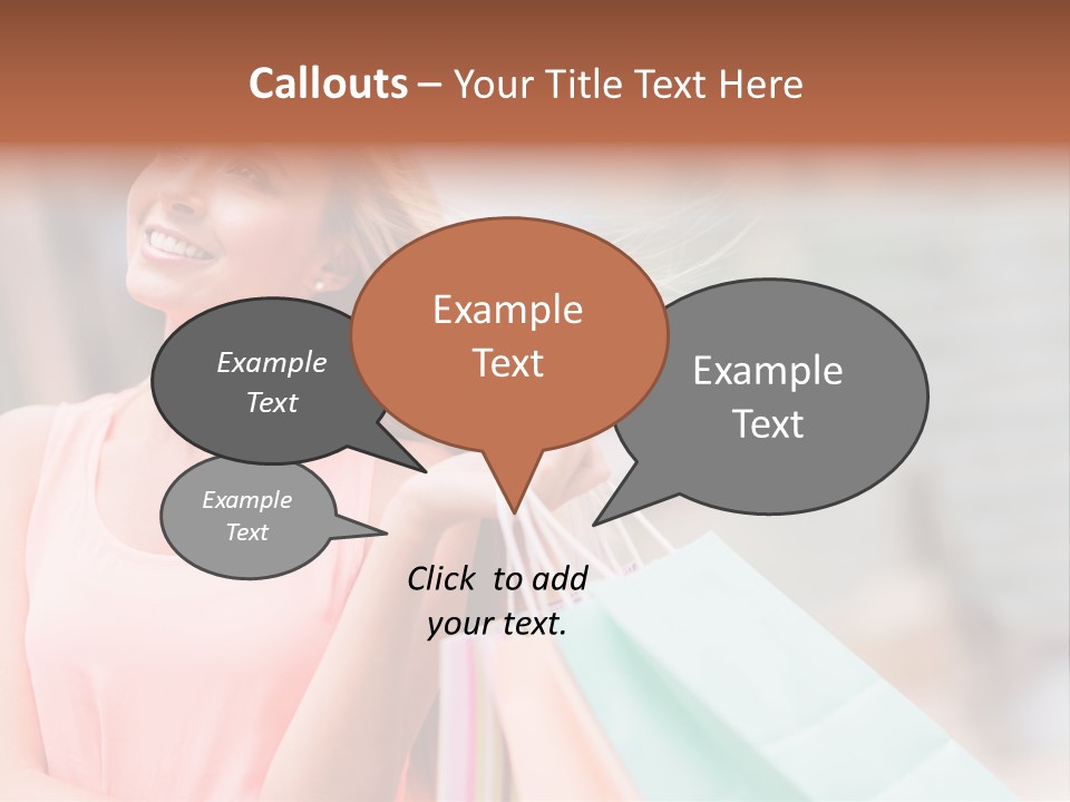 Portrait Sales Beautiful PowerPoint Template