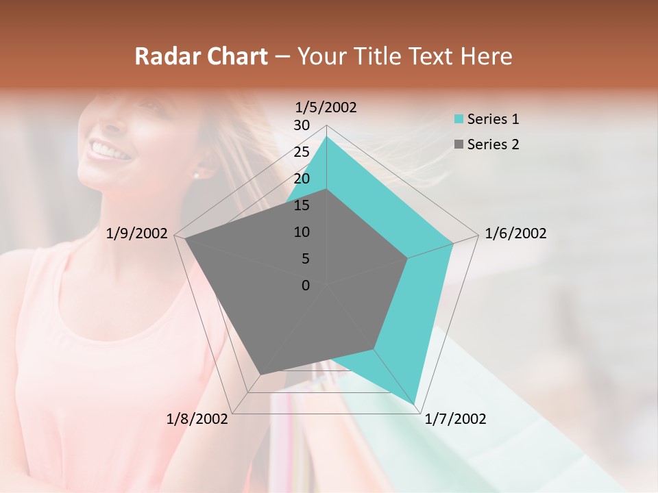 Portrait Sales Beautiful PowerPoint Template