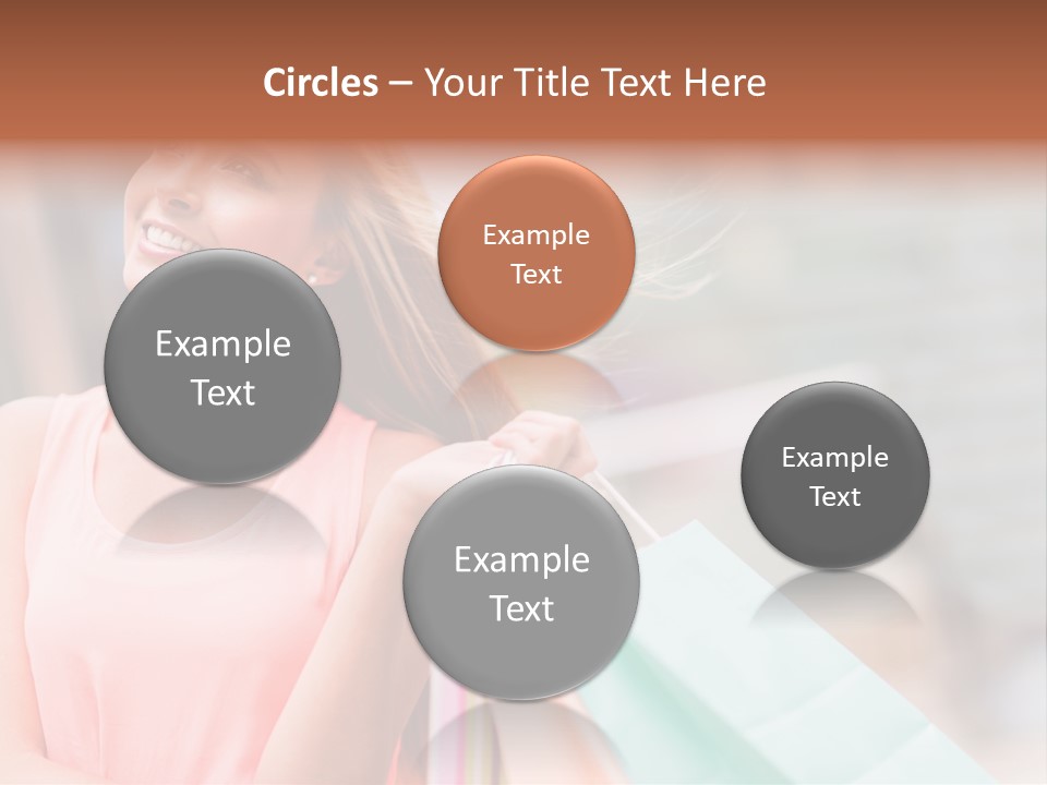 Portrait Sales Beautiful PowerPoint Template