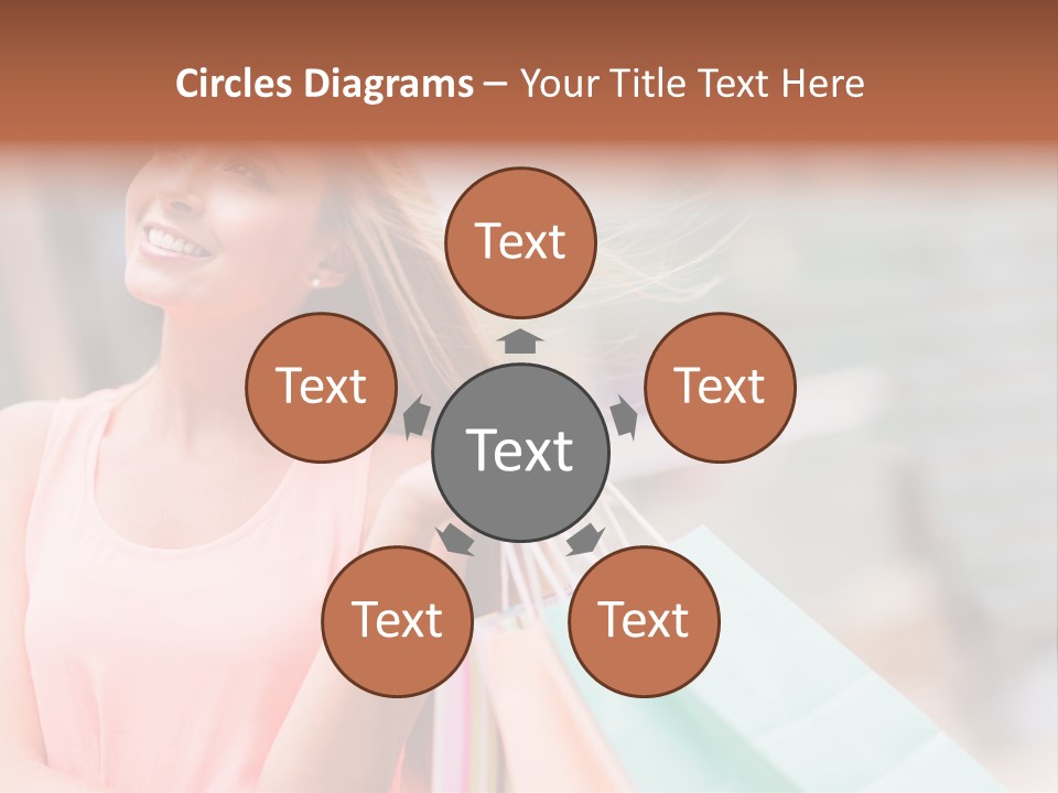 Portrait Sales Beautiful PowerPoint Template