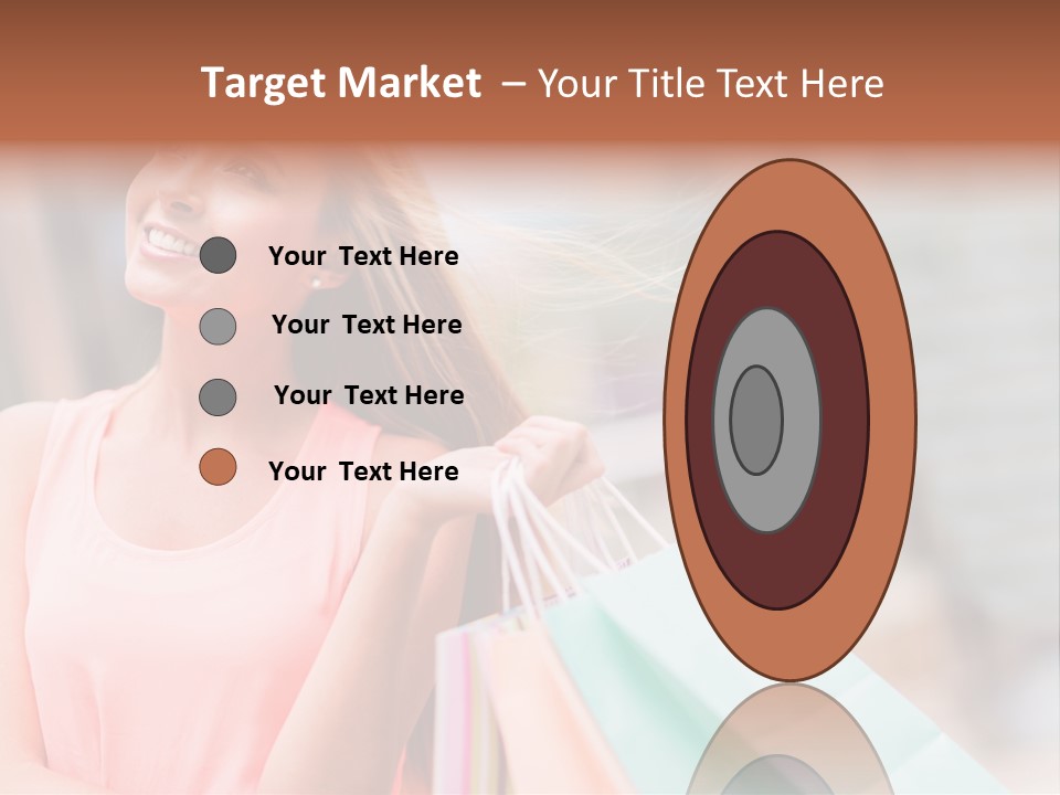 Portrait Sales Beautiful PowerPoint Template