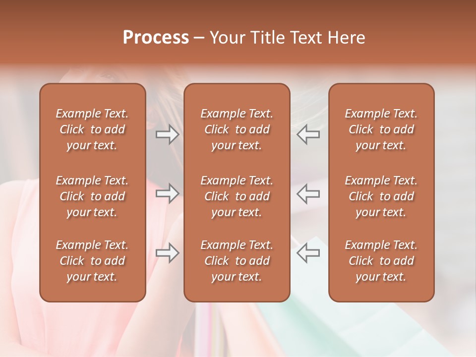 Portrait Sales Beautiful PowerPoint Template