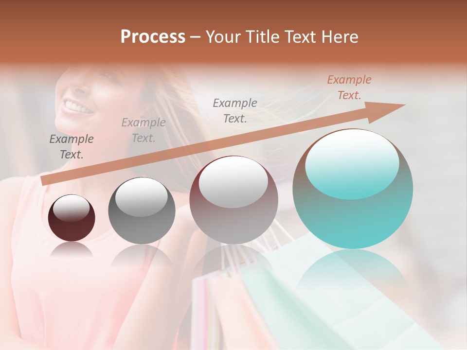Portrait Sales Beautiful PowerPoint Template